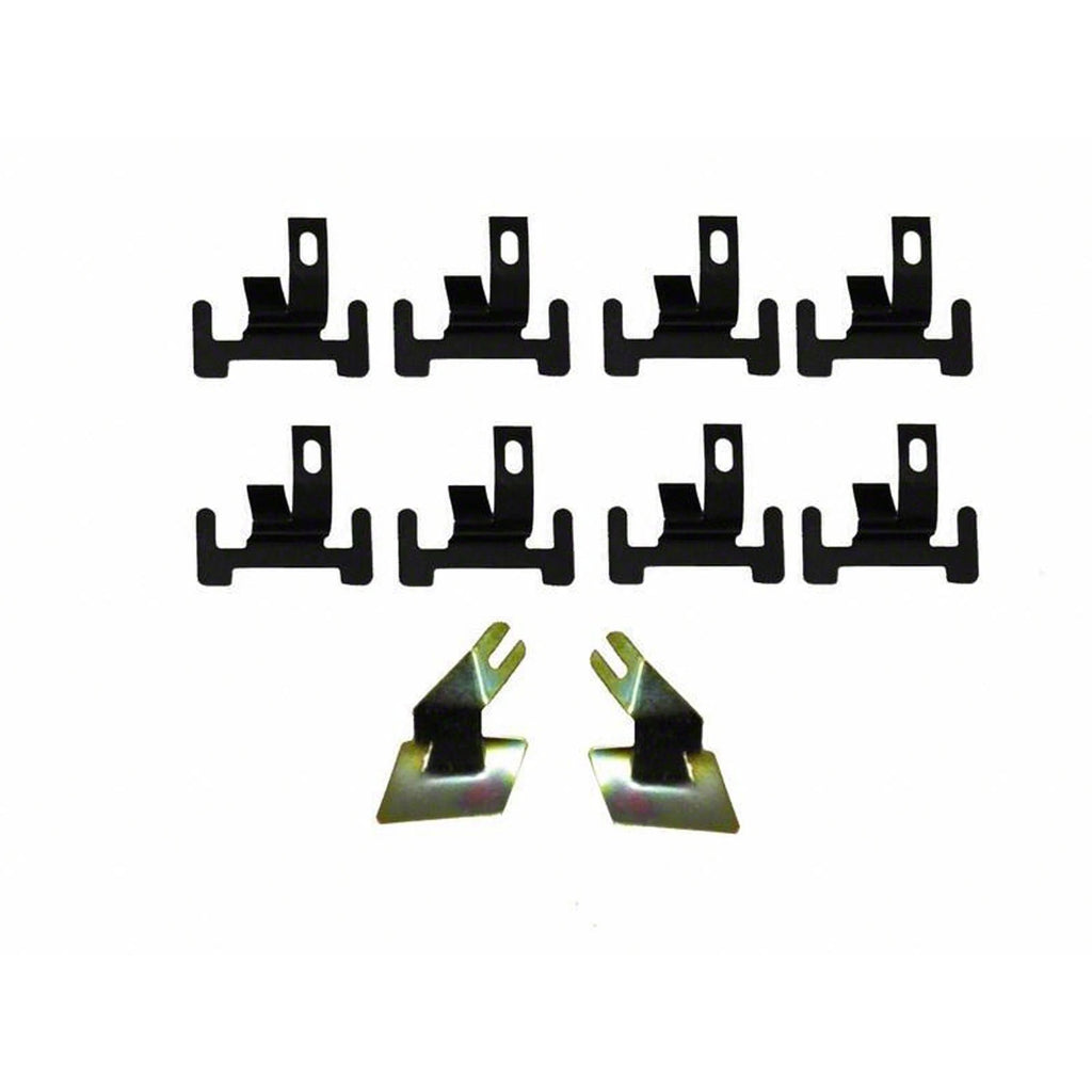 Replacement 10-Piece Windshield Lower Moulding Clip Set (See Compatible Chart)