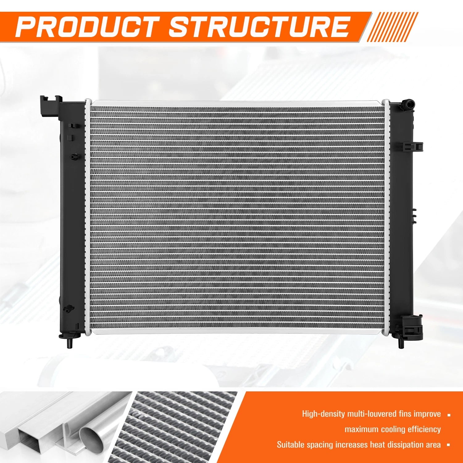 OE Style Aluminum Radiator for Nissan Sentra (2020–2025) DPI-13852