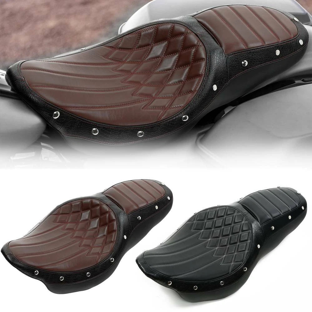 Driver Passenger Seat for Harley Touring Street Road Glide (2009–2023)