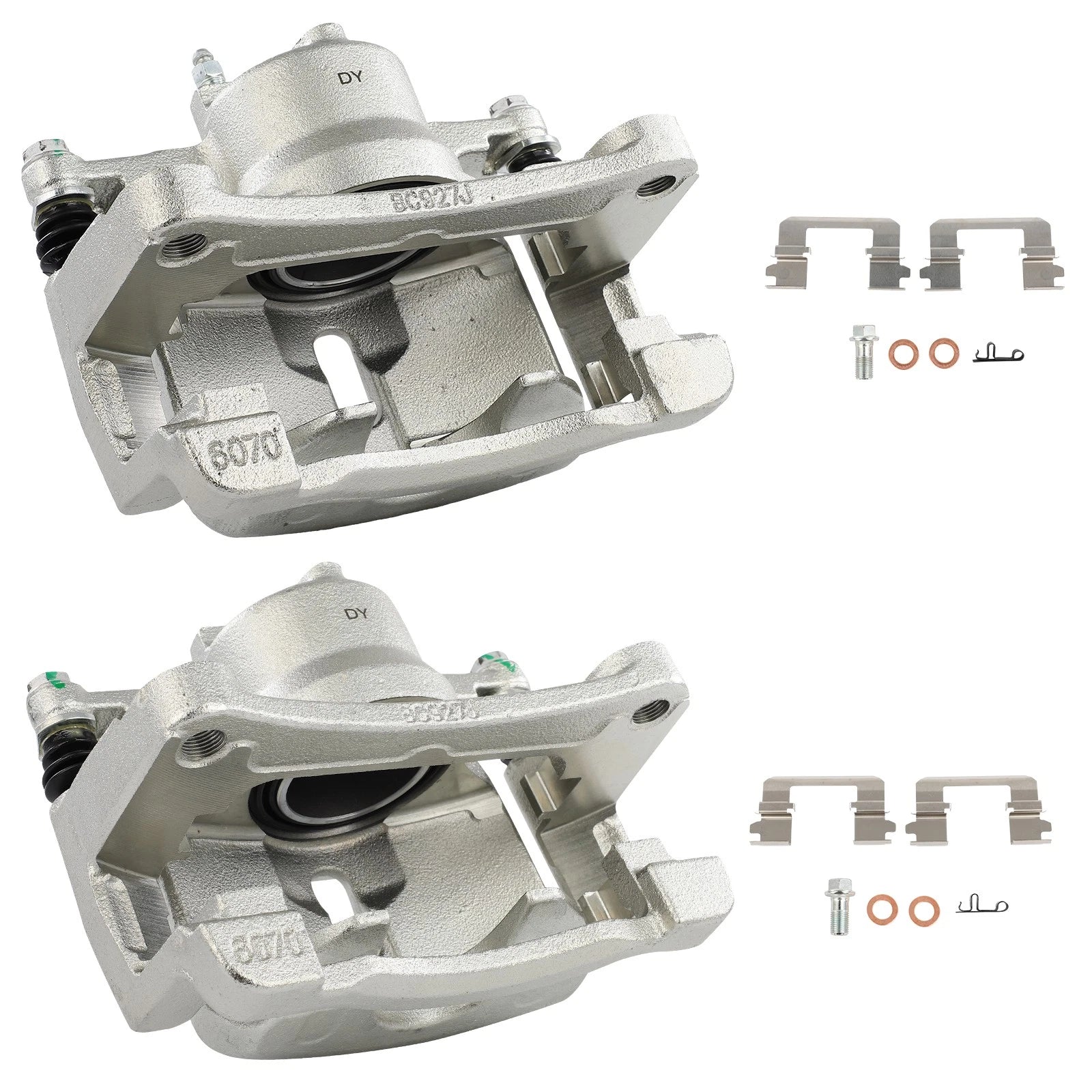 Set of 2 Brake Calipers with Bracket for Mazda CX-5 (2013–2022)