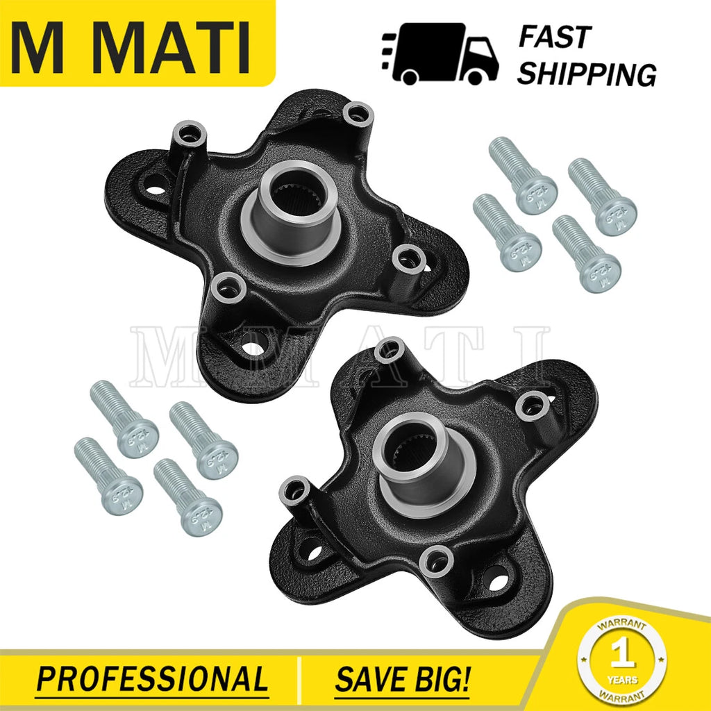 2 Pack Wheel Hub & Bolts for Polaris Scrambler XP 1000 (2020–2025)
