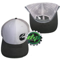 Cummins Trucker Hat Snapback Black Gray Mesh Cap