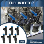 Set of 6 Fuel Injectors for Dodge Ram 1500 (2000–2001) No. 4669938AB