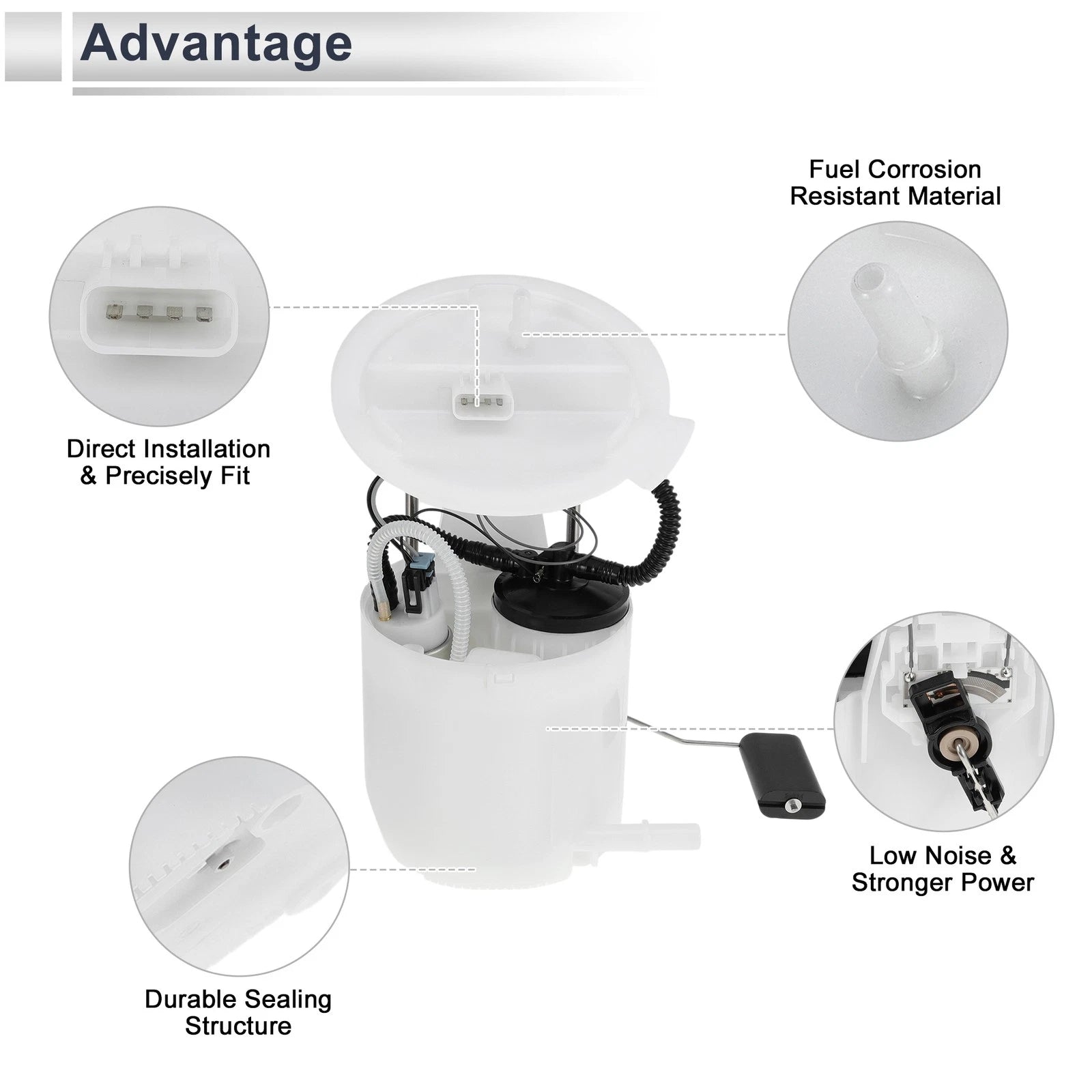 Fuel Pump Assembly for Ford Mustang (2011–2014) No.CR3Z9H307B