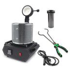 2KG Automatic Melting Furnace Kiln Digital Control 110V Graphite Crucible
