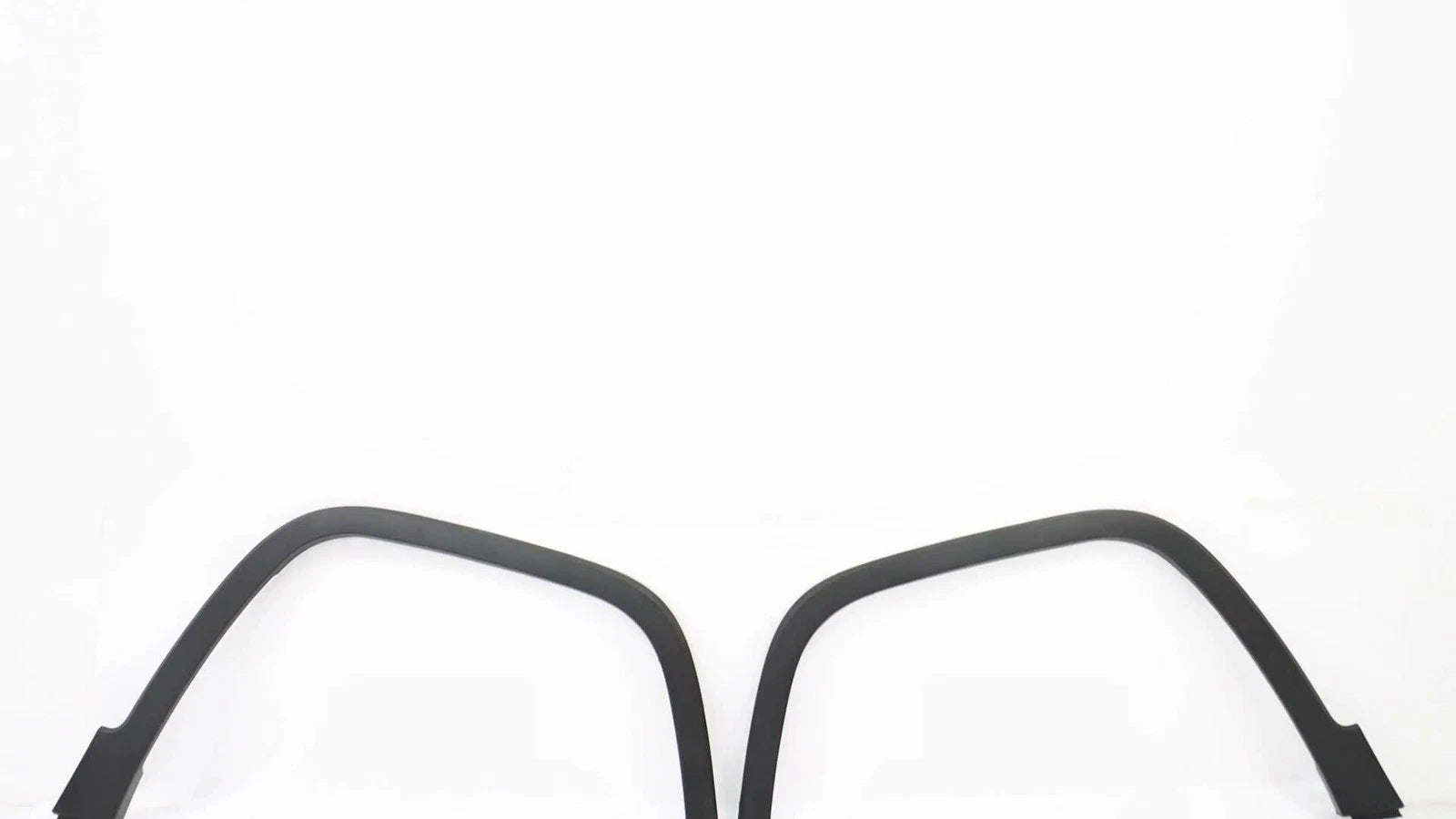 Set of 2 Front Fender Flares for Jeep Cherokee (2014-2017) Black