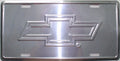 Chevy License Plate Bow Tie Emblem for Silverado