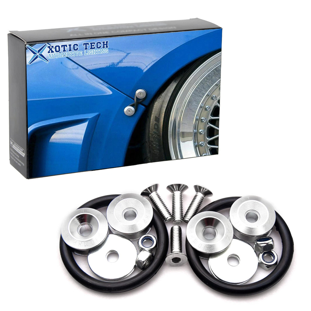 4PCS Quick Release Fasteners for Front Rear Trunk Bumper Fender (2000-2005)