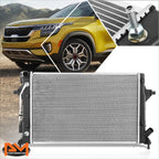Aluminum Core Cooling Radiator for Kia Seltos Soul 2020–2024 DPI-13862