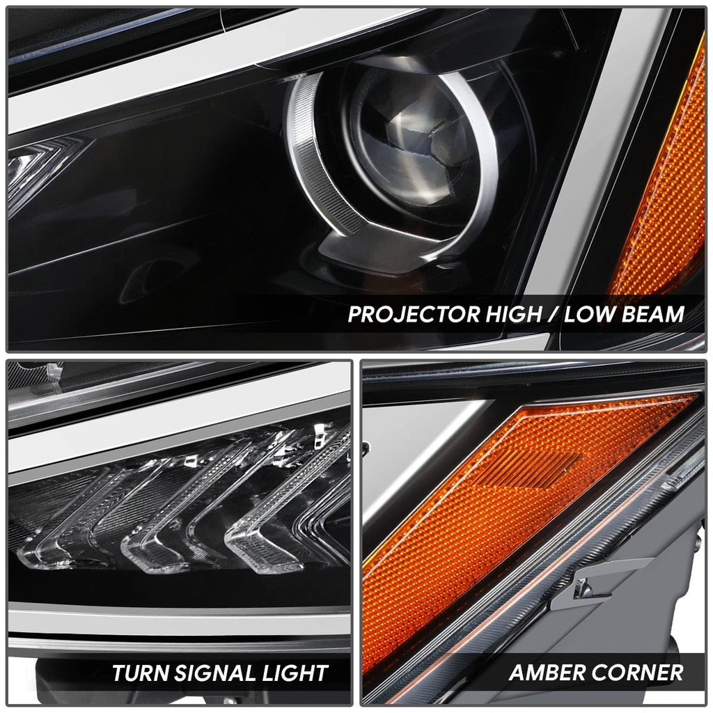 OE Style Projector Headlight Lamp Assembly for Elantra SE/SEL (2019–2020)