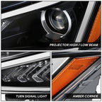 OE Style Projector Headlight Lamp Assembly for Elantra SE/SEL (2019–2020)