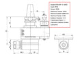CNC Machining Center 90° Side Angle Milling Head for BT30 (16Nm, 5000r/min)