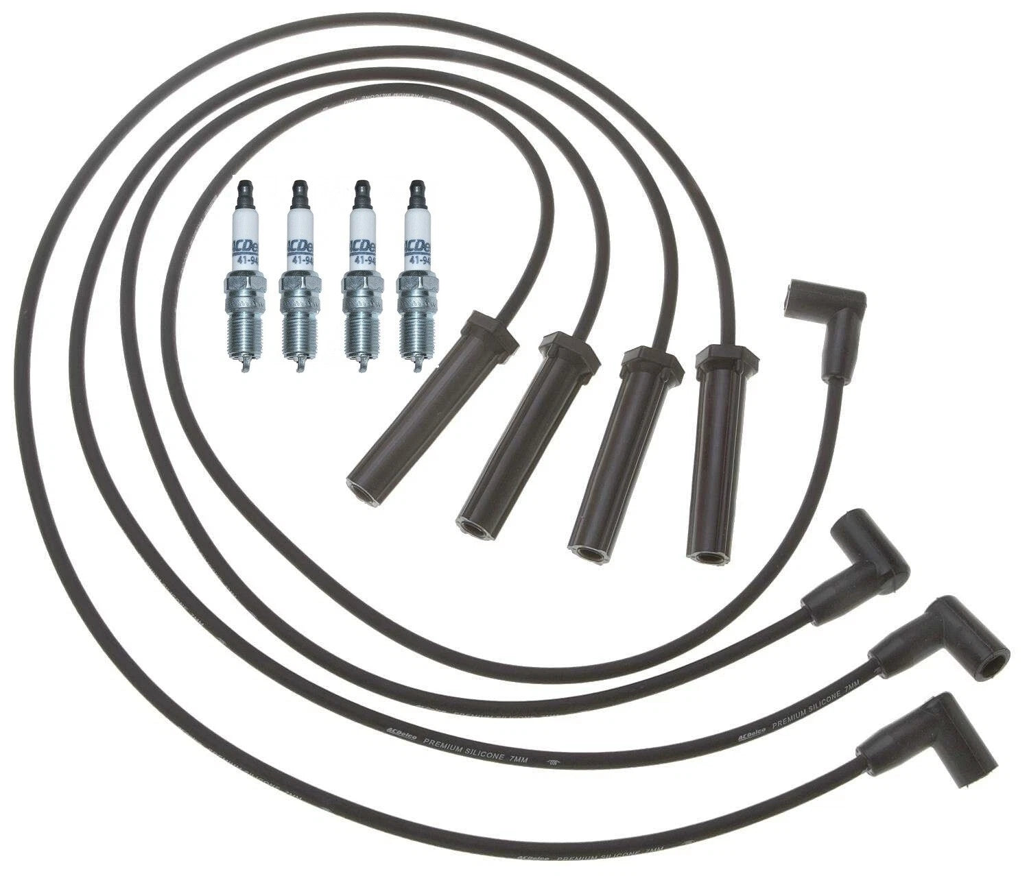 Set of 4 Ignition Wire Set for GMC Chevy 2.2 L4