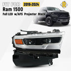 Full LED Projector Headlight for Ram 1500 (2019–2024) Right Passenger