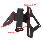 License Plate Holder Frame Bracket for Daytona 660 (2024–2025)