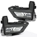 Clear Lens Front Bumper Fog Lights with Bezel Cover & Switch for Rogue (2017–2018)