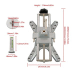 Wheel Alignment Rack Tool with Magnetic Adapter for 11"-25" Rims