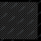 Black Stainless Steel Mesh Grille for Universal Fit (12" x 48")