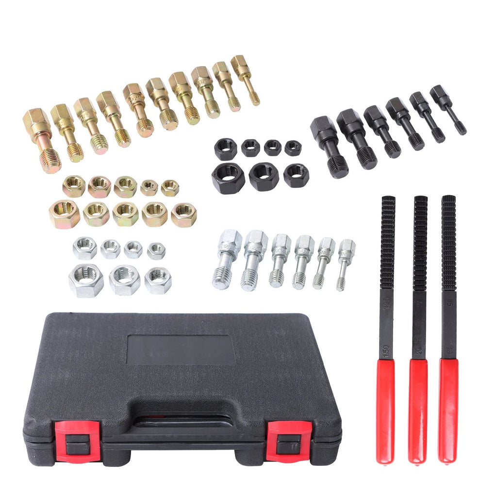 49PCS Thread Chaser Tool Set for Automotive Rethreading (Universal)