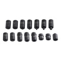 45pcs brake line flaring tool hydraulic for copper pipes steel dies adapters
