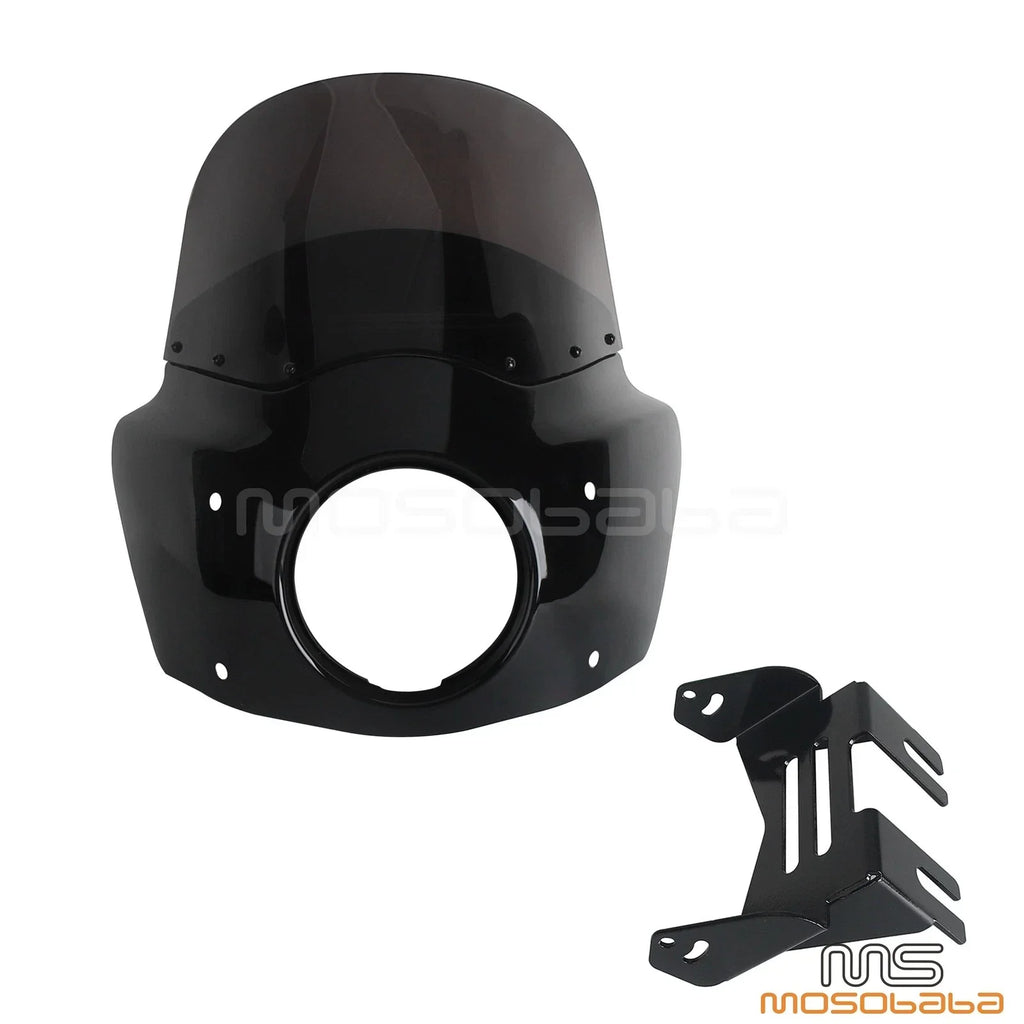 Headlight Fairing & Windshield Kit for Harley Softail Fat Bob 114 (18-24)