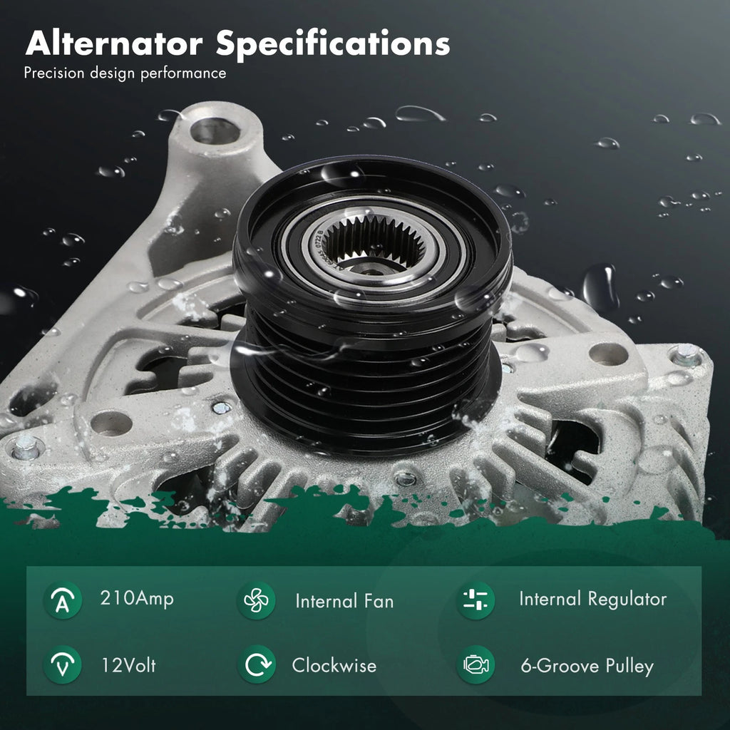 Alternator for BMW 428i Gran Coupe, 428i xDrive (2014–2016) 2.0L 14204