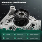 Alternator for BMW 428i Gran Coupe, 428i xDrive (2014–2016) 2.0L 14204