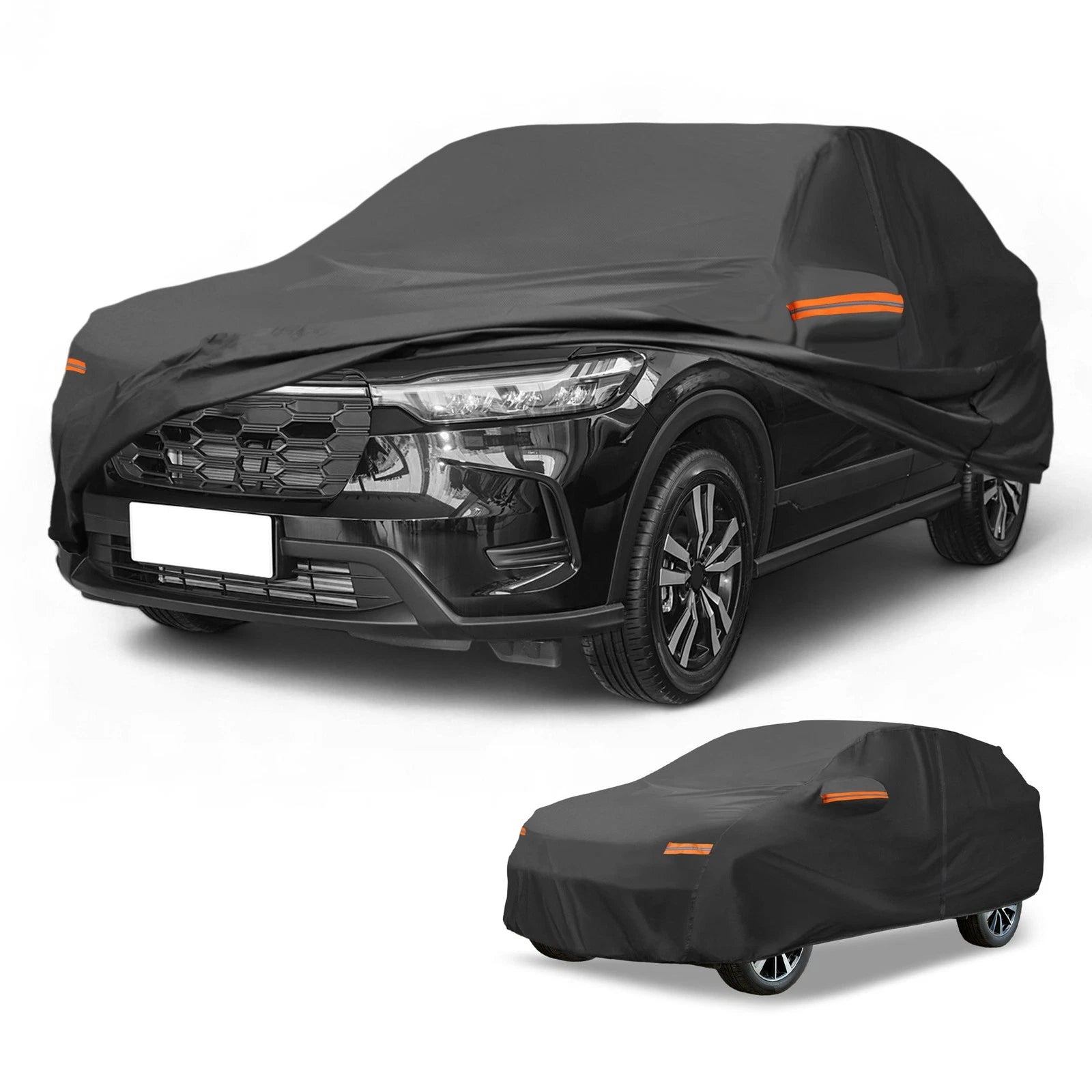 Waterproof All Weather Car Cover for Honda HR-V (2016–2023) 190T-PU Zipper