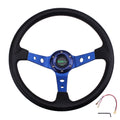 13.5" Deep Dish Racing Steering Wheel for Universal Fit (Drifting)