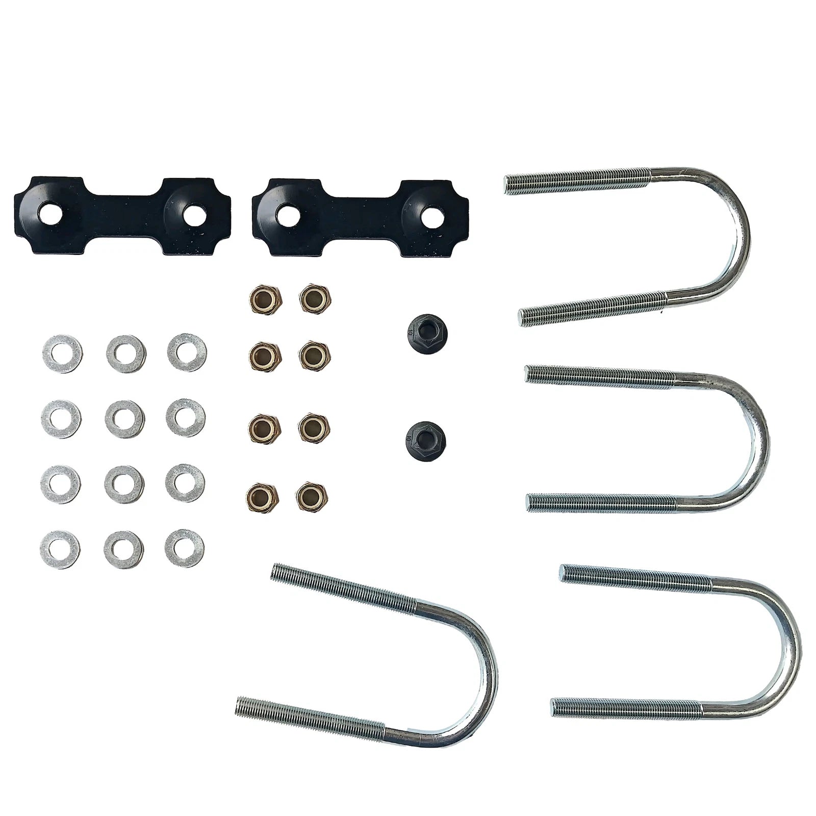 Leaf Spring Mounting Shackles U-Bolts Kit for Ford Mustang (1967–1973)
