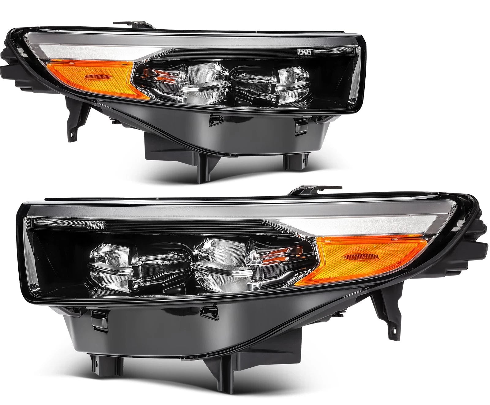 Pair Full LED DRL Headlights for Ford Explorer (2020–2024)
