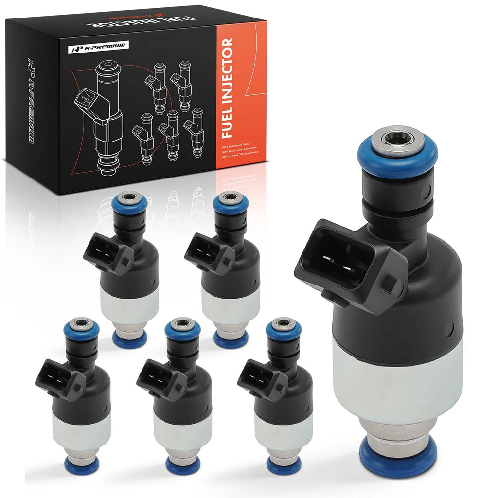 Set of 6 Fuel Injectors for Chevy Camaro (1995–1999) Buick LeSabre (1996–2000)