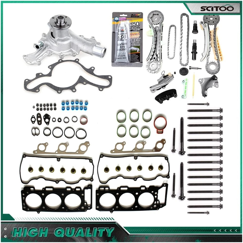 Head Gasket Set & Timing Chain Kit for Ford Explorer 2002–2003