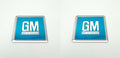 Door Jamb Decals Turquoise Foil Badges Replacement for 1964–1967 Buick