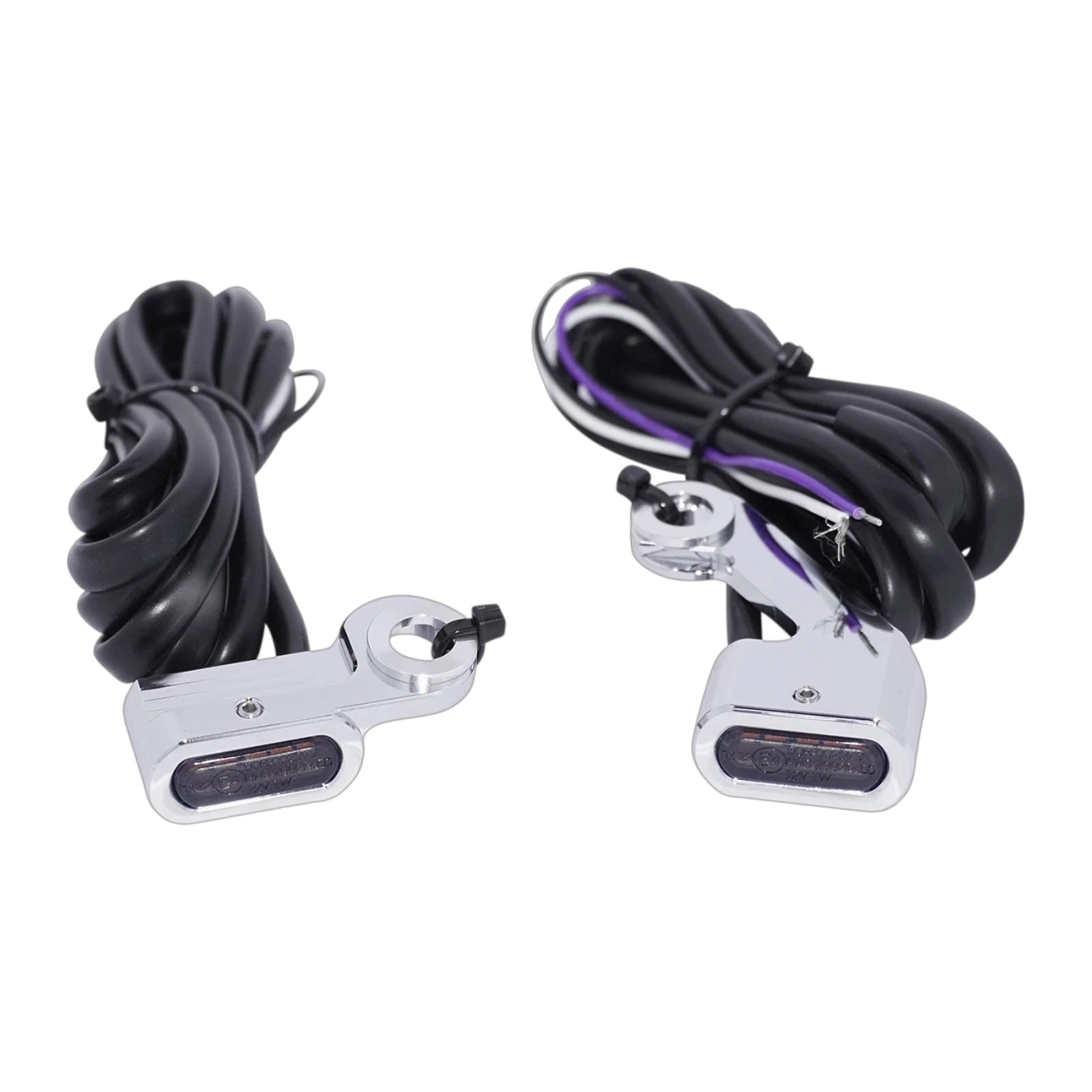 LED Handlebar Marker Lights for Harley Touring (2009–2022) - Smoke Lens