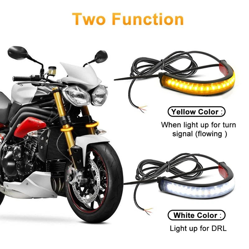 2X LED Strip Light for Motorcycle (12V)