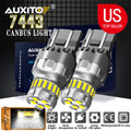 2X White LED Backup Reverse Light Bulbs for Ford F-150 (2015–2021)