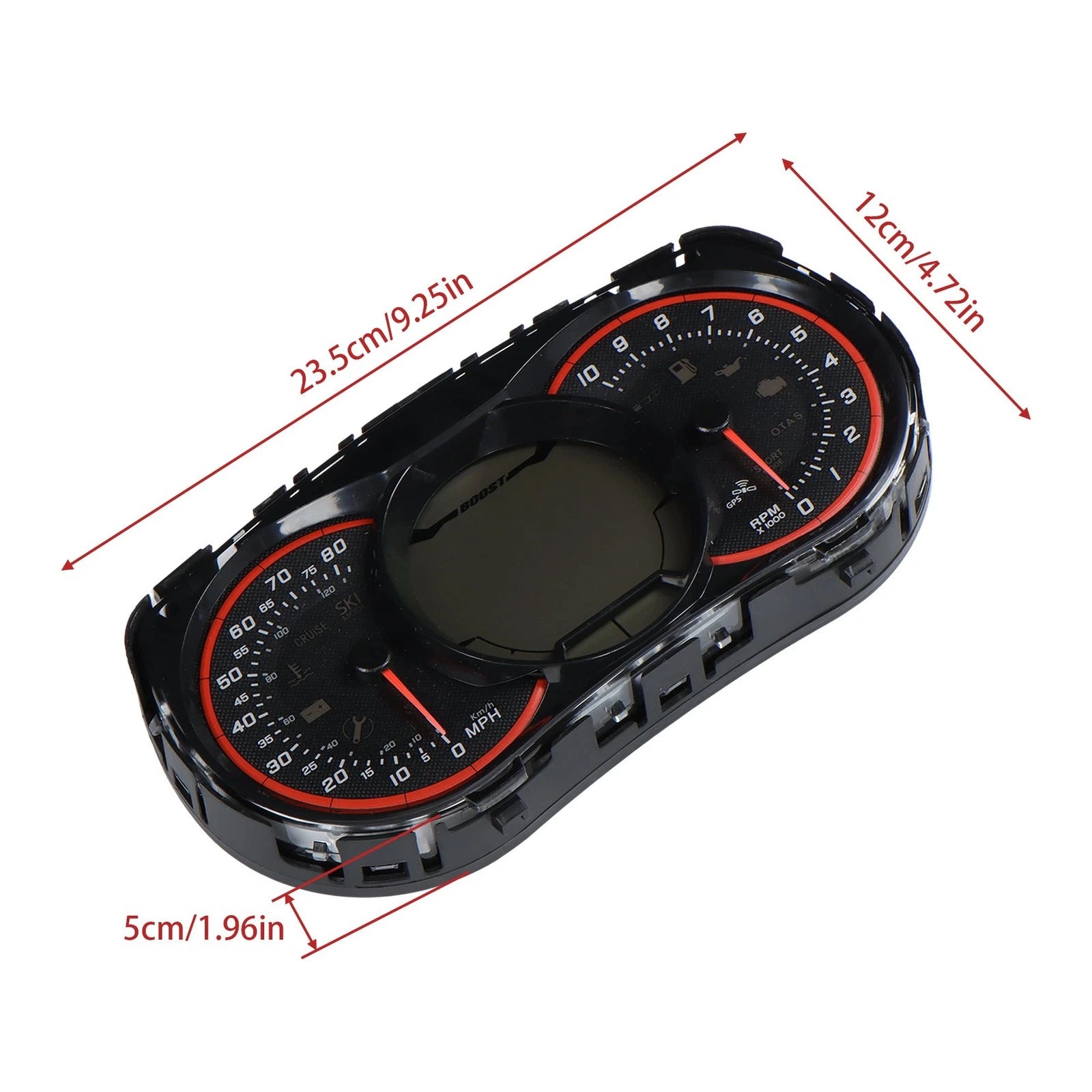 LCD Gauge Instrument Cluster for Sea-Doo RXP RXT GTR (2016–2017)