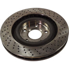 Cross-Drilled Disc Brake Rotor for Chevy Corvette (2005–2013)