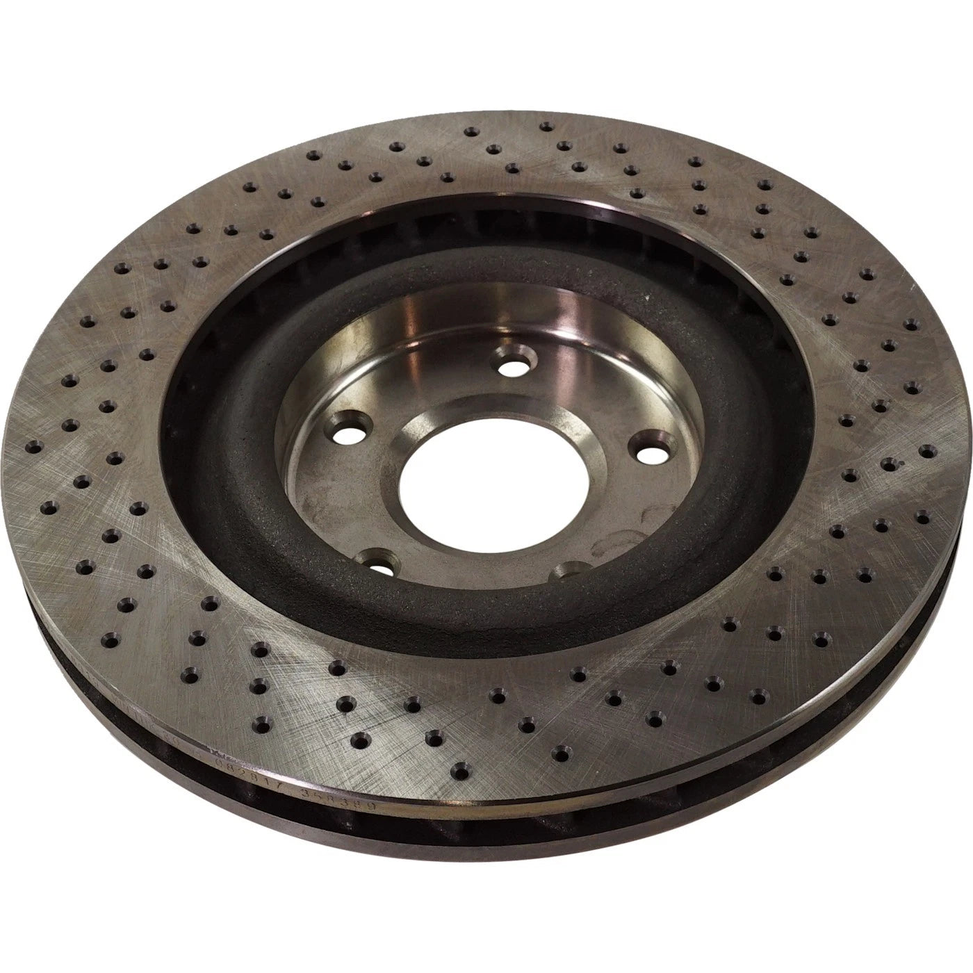 Cross-Drilled Disc Brake Rotor for Chevy Corvette (2005–2013)