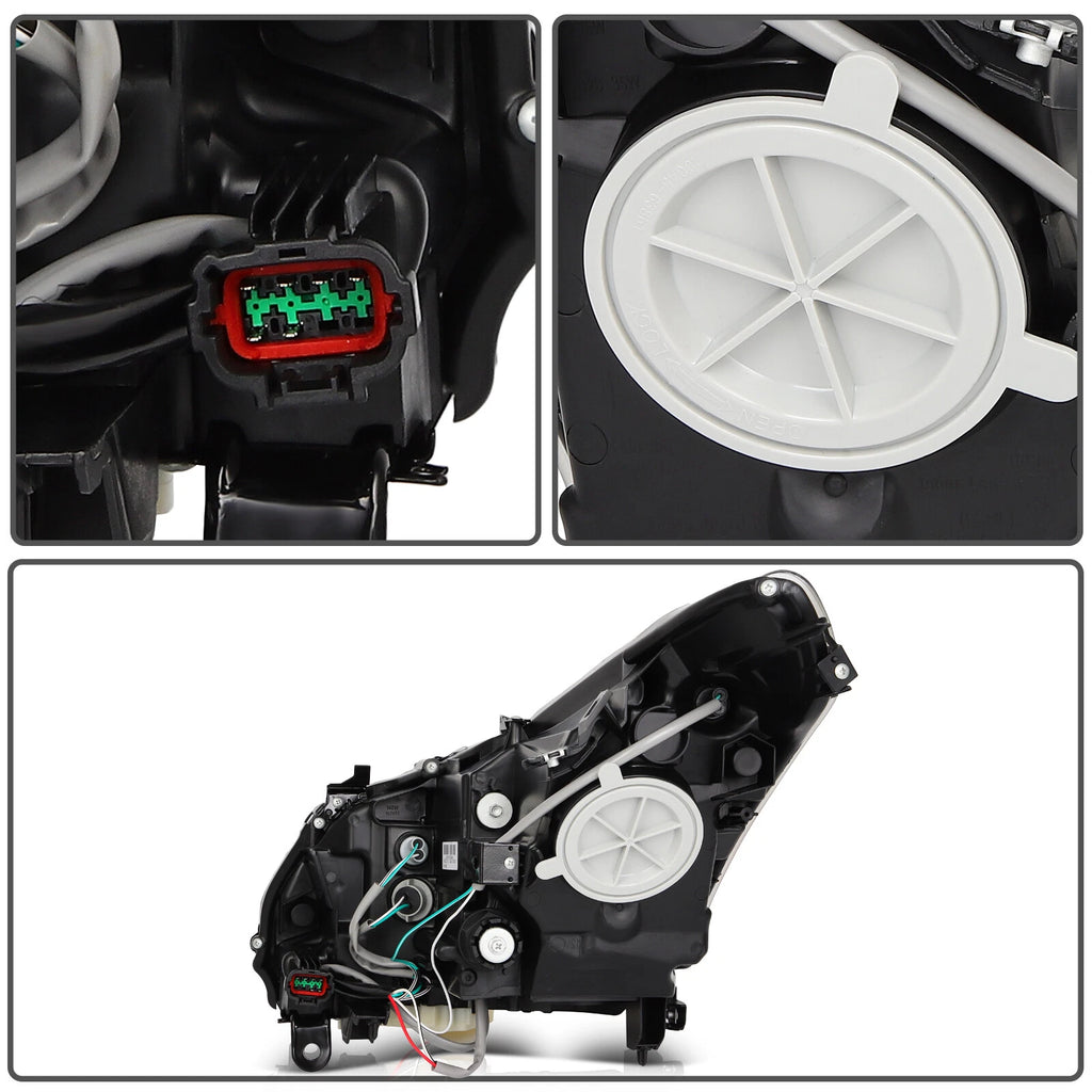 Halogen Projector Headlight for Infiniti G37 G25 Q40 (2010–2013)