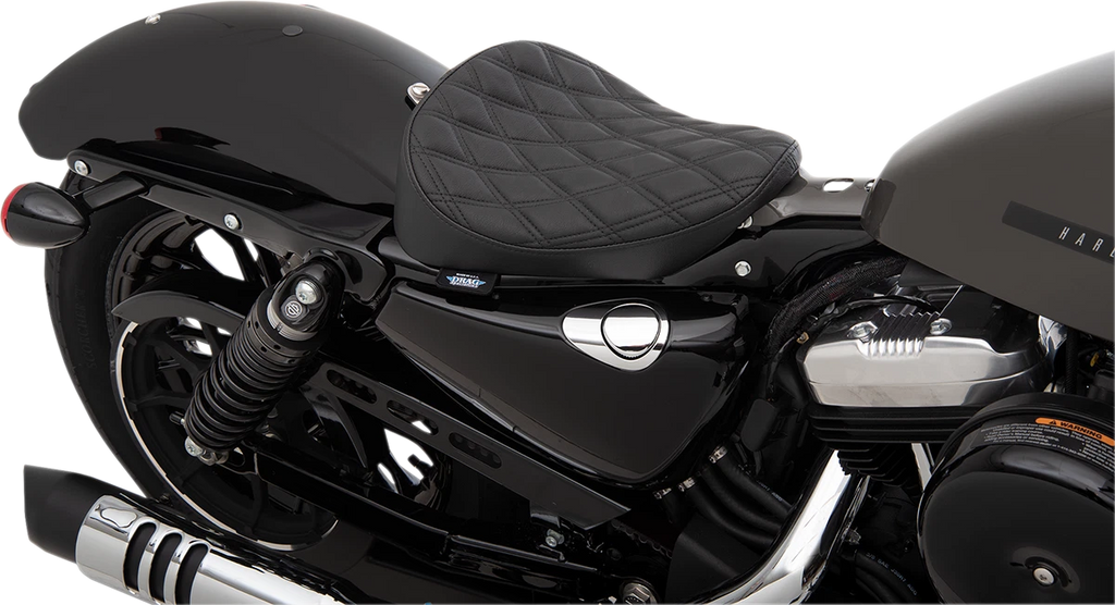 Bobber Solo Seat for Harley-Davidson Sportster (2010–2022) - Double Diamond