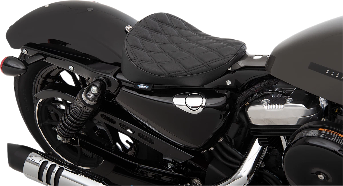 Bobber Solo Seat for Harley-Davidson Sportster (2010–2022) - Double Diamond
