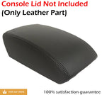 Center Console Armrest Cover for Audi Q5 (2009–2017) Black Leather Synthetic
