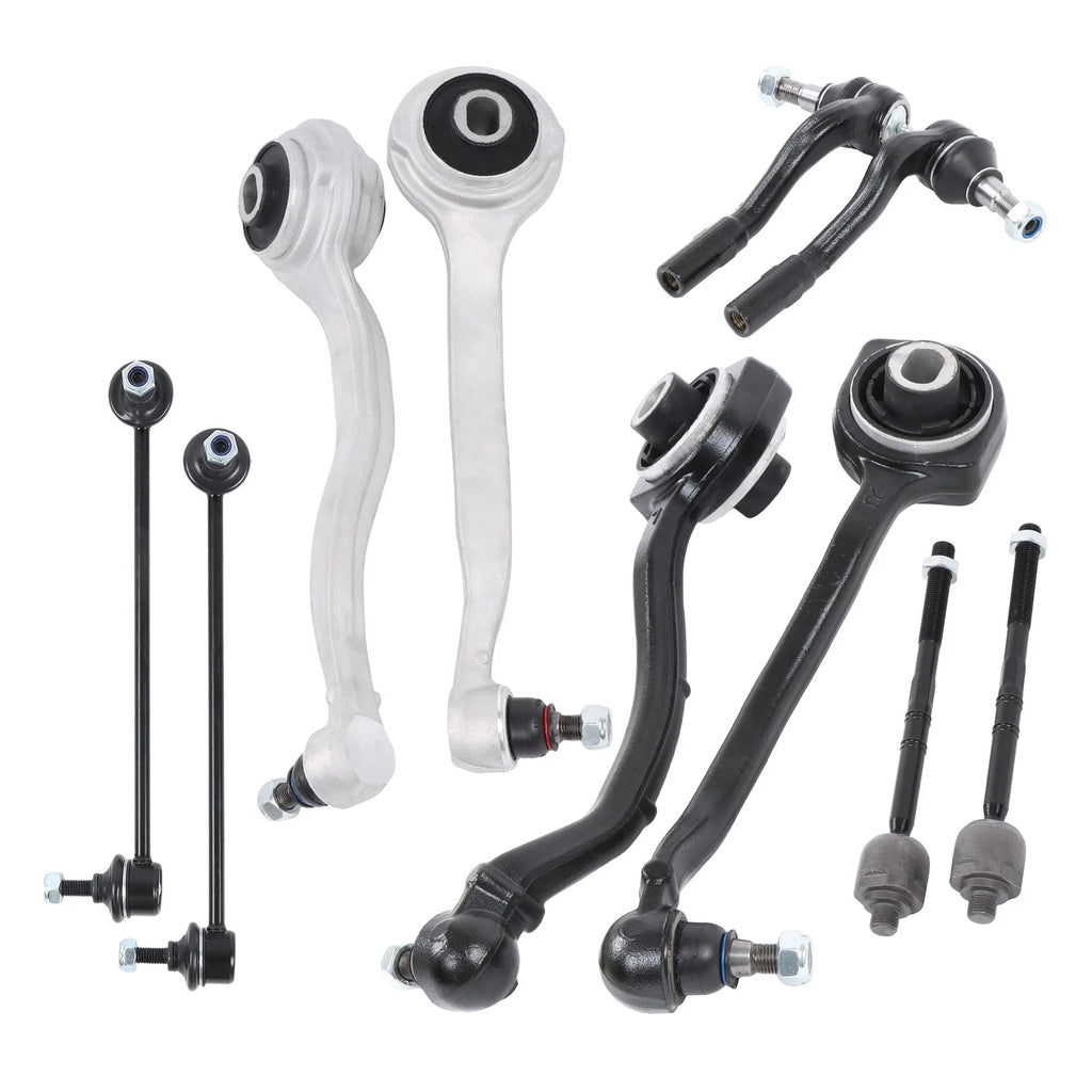 Set of 10 Control Arm Tie Rod Sway Bar End Links for Mercedes-Benz CLK500 (2003–2006)