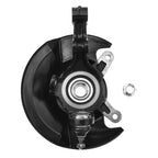 Pair Front Steering Knuckle & Hub Bearing for Honda Civic (2001-2002)
