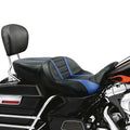 Passenger Driver Seat for Harley Road King Street Tri Glide (2009–2023)