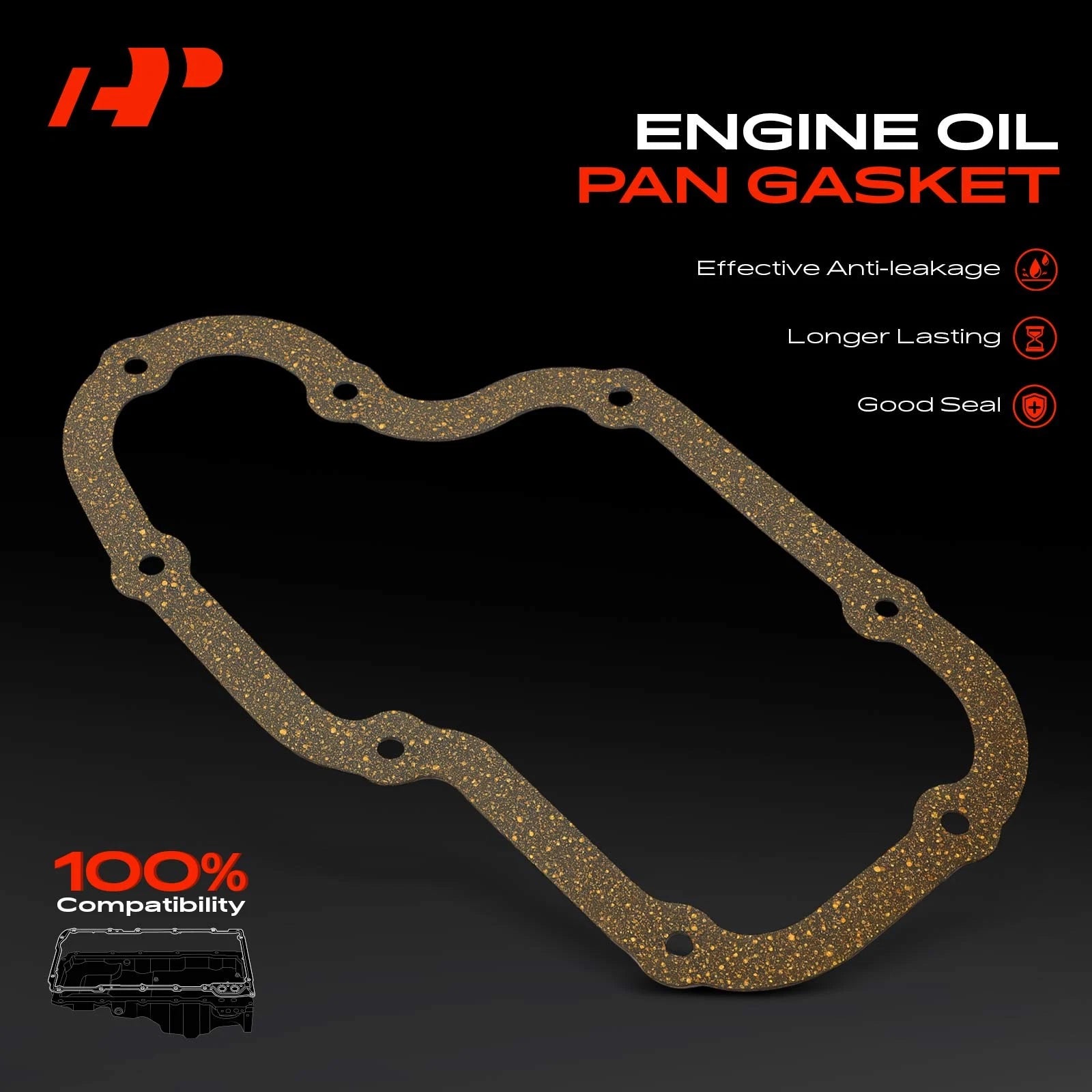 Engine Oil Pan Gasket for Nissan Pathfinder Titan Armada (2005–2023)
