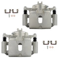 Set of 2 Front Brake Calipers with Bracket for Honda Pilot (2003–2008)