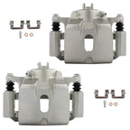 Set of 2 Front Brake Calipers with Bracket for Honda Pilot (2003–2008)